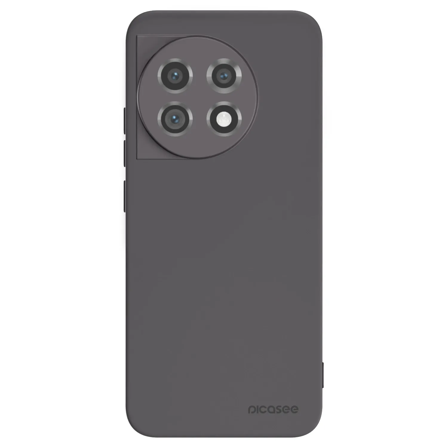 Picasee crna silikonska maskica za OnePlus 11 5G - Clear