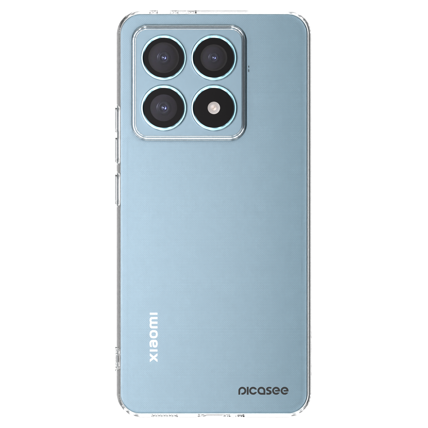 Picasee silikonska prozirna maskica za Xiaomi 14T Pro - Clear