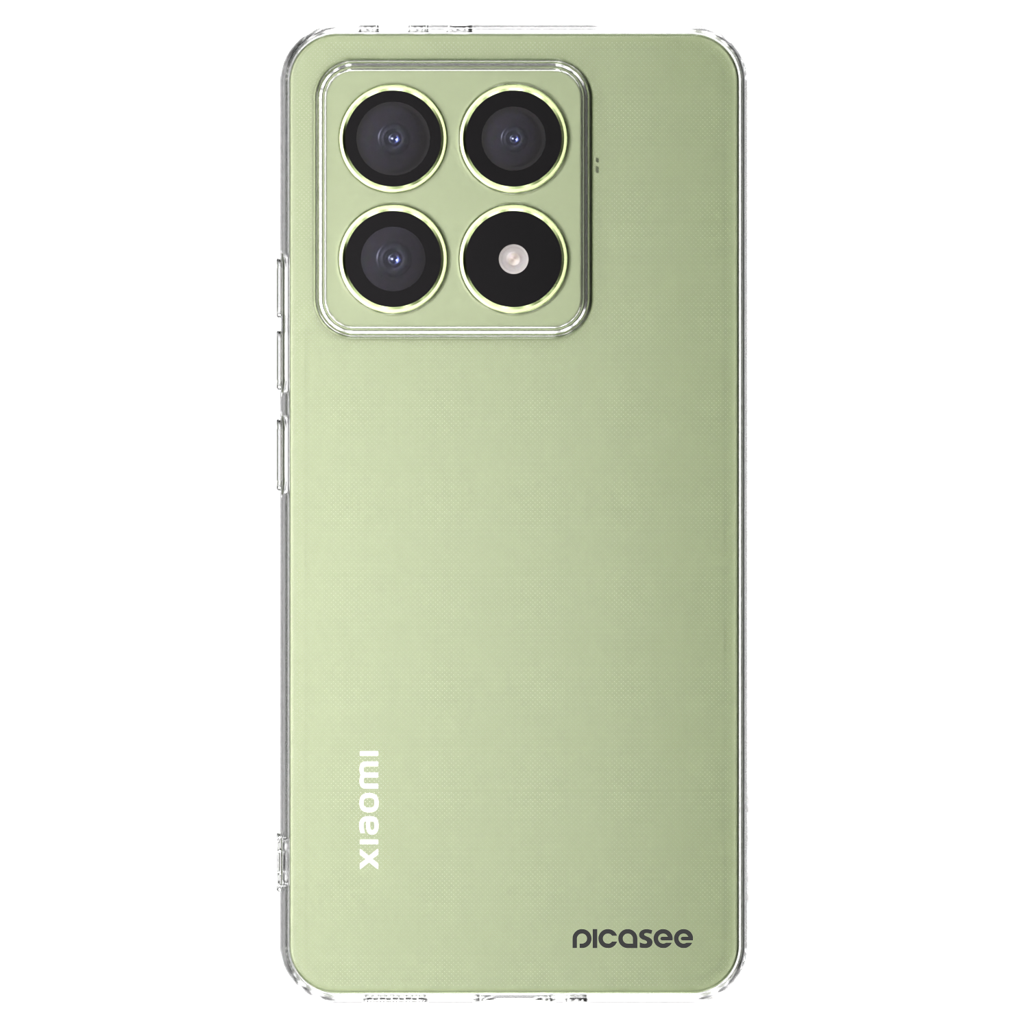 Picasee silikonska prozirna maskica za Xiaomi 14T - Clear