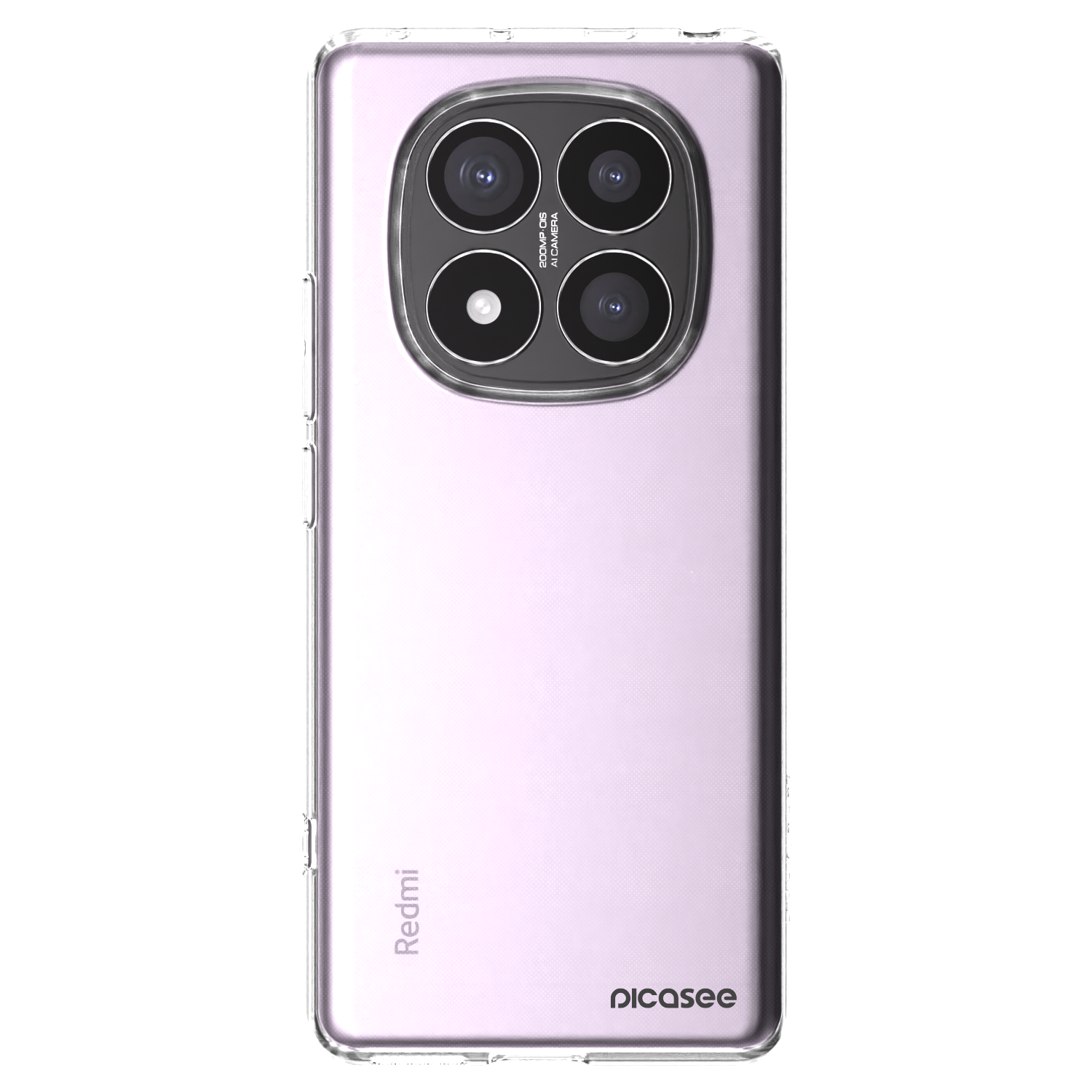 Picasee silikonska prozirna maskica za Xiaomi Redmi Note 14 Pro+ 5G - Clear