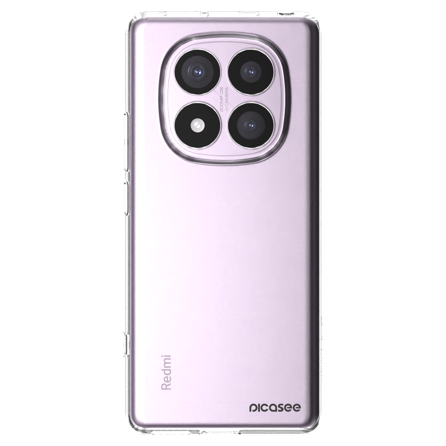 Picasee silikonska prozirna maskica za Xiaomi Redmi Note 14 Pro 5G - Clear