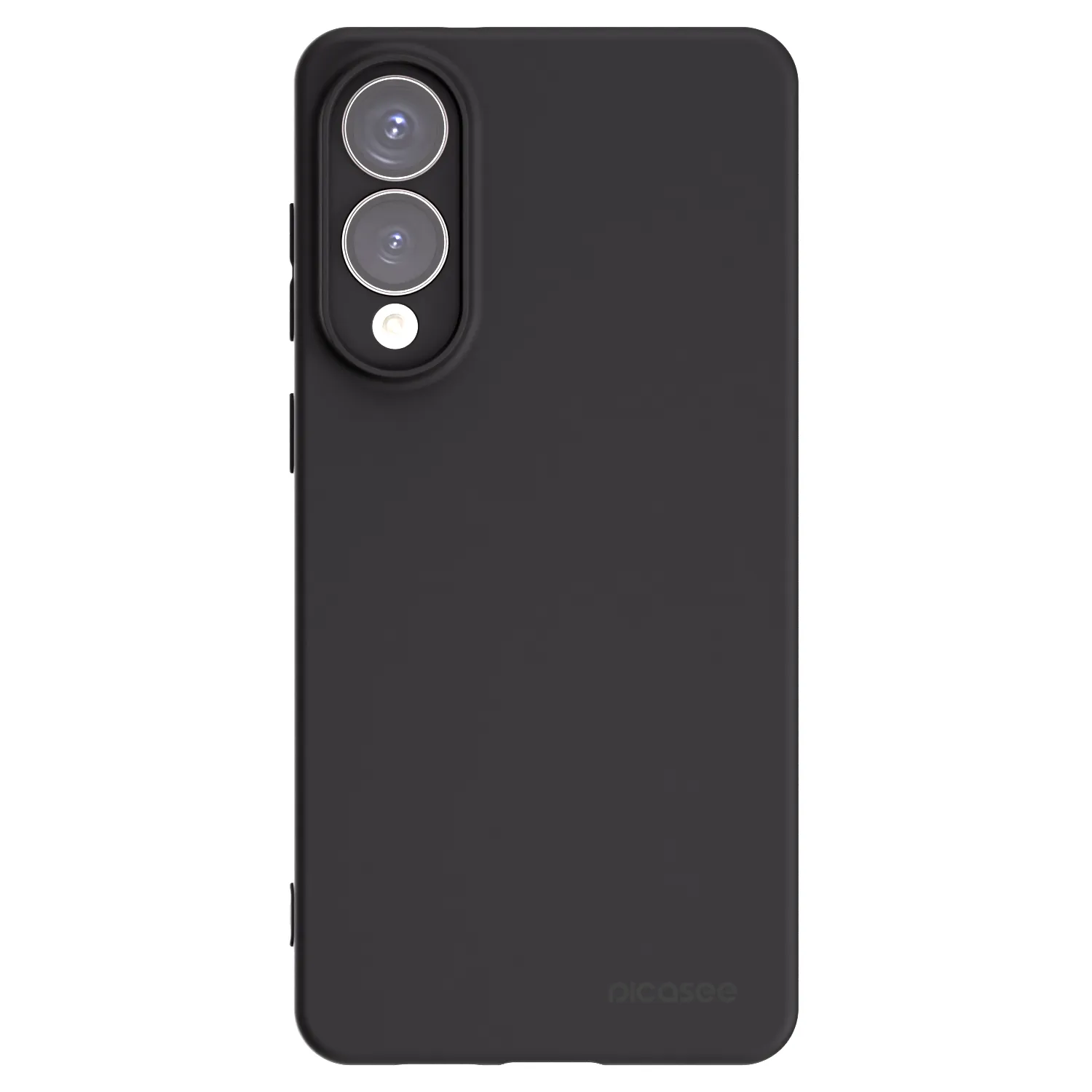 Picasee crna silikonska maskica za Samsung Galaxy S25 Edge 5G - Clear