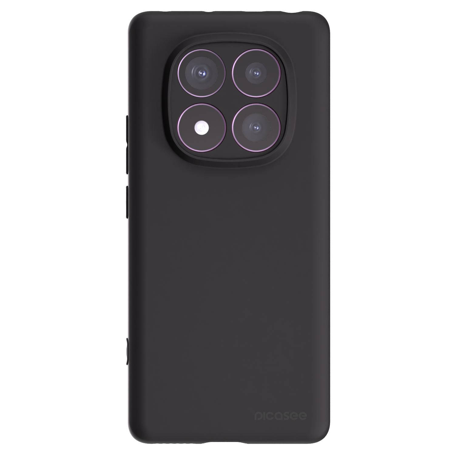Picasee crna silikonska maskica za Xiaomi Redmi Note 14 Pro 4G - Clear