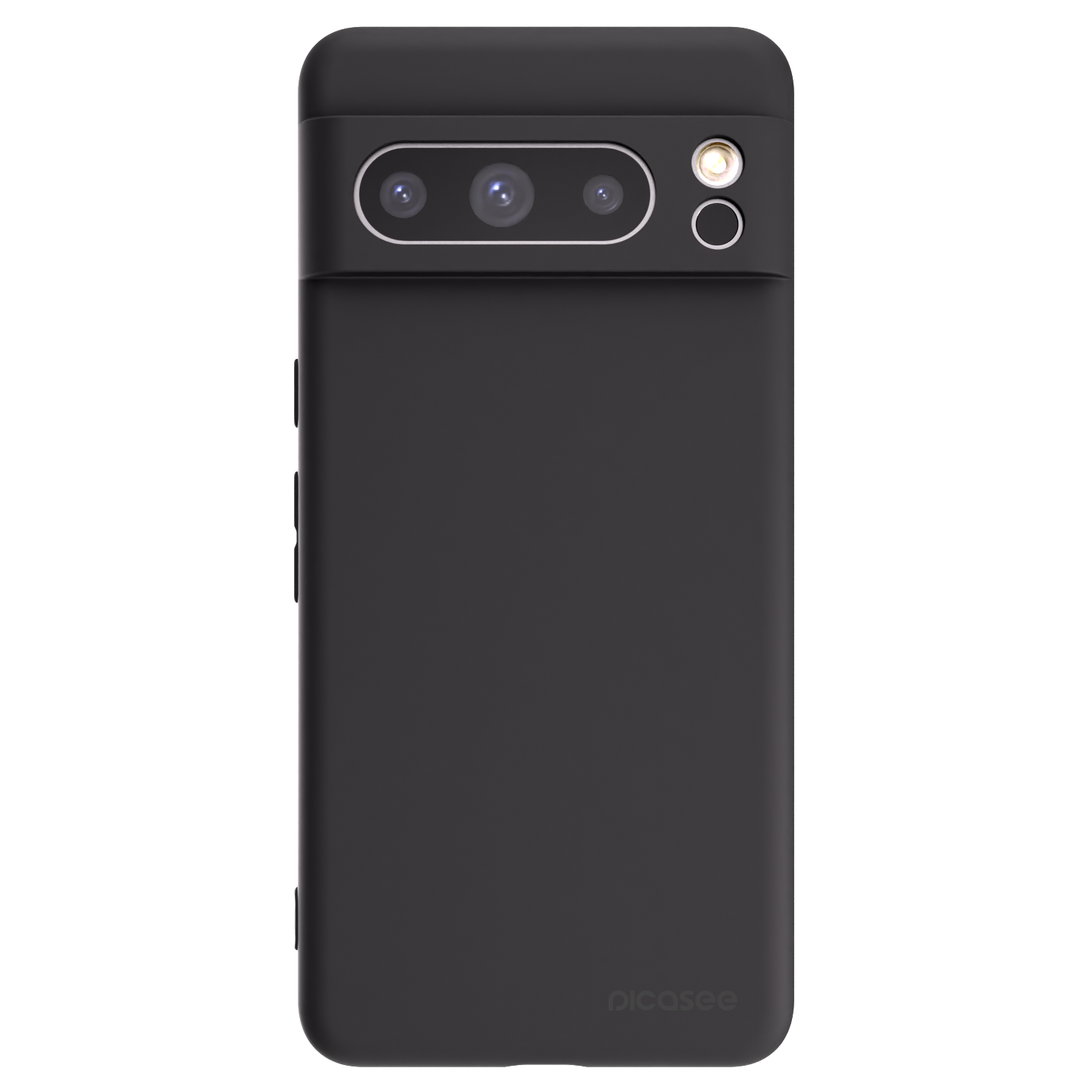 Picasee crna silikonska maskica za Google Pixel 8 Pro - Clear