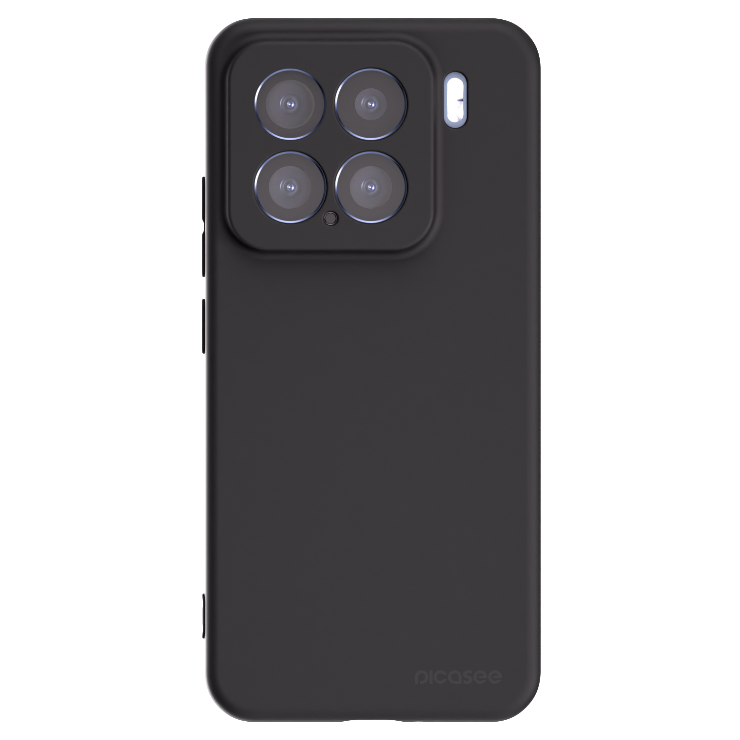 Picasee crna silikonska maskica za Xiaomi 15 - Clear