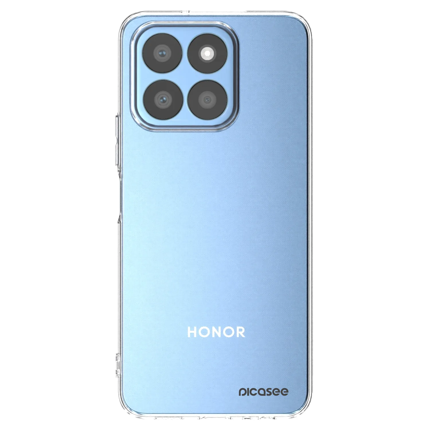 Picasee silikonska prozirna maskica za Honor X8c - Clear