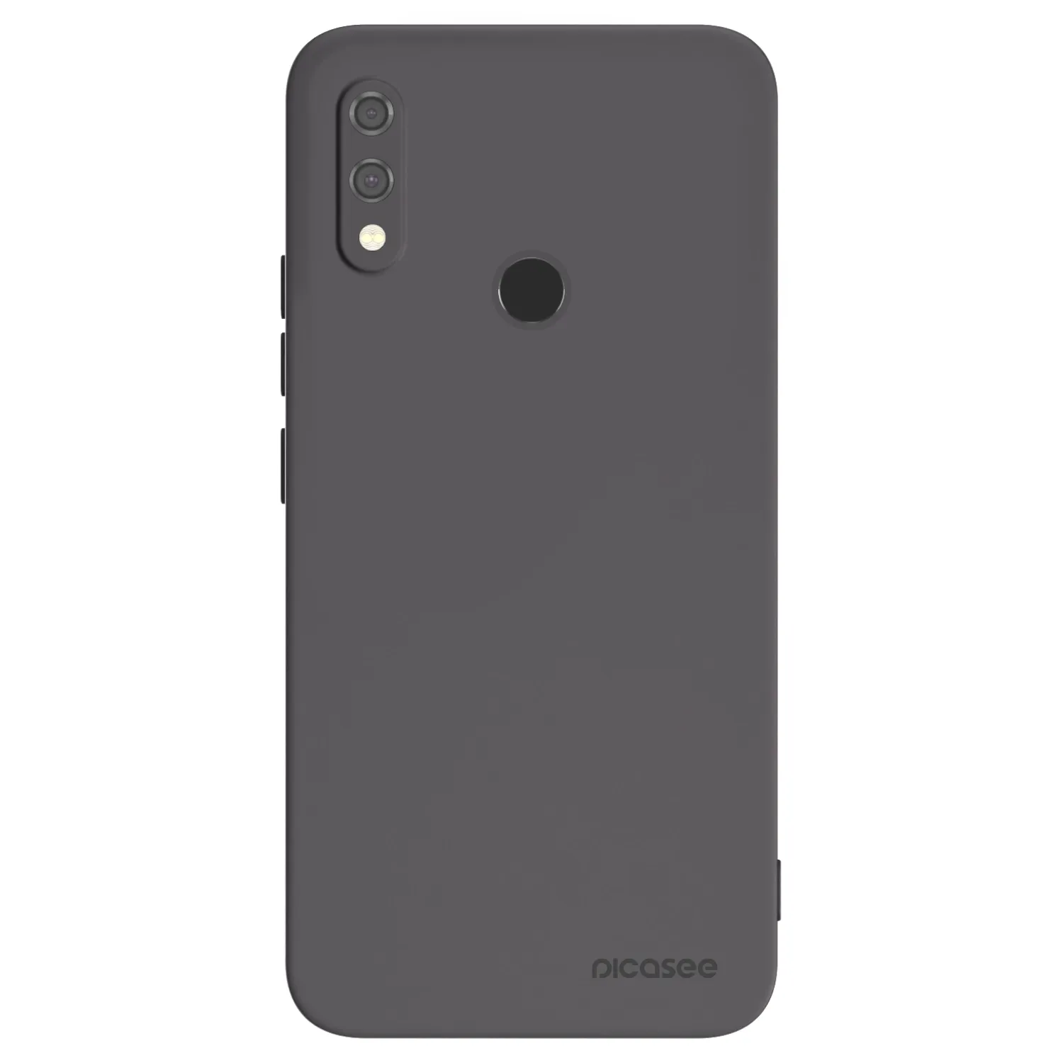 Picasee crna silikonska maskica za Xiaomi Redmi Note 7 - Clear