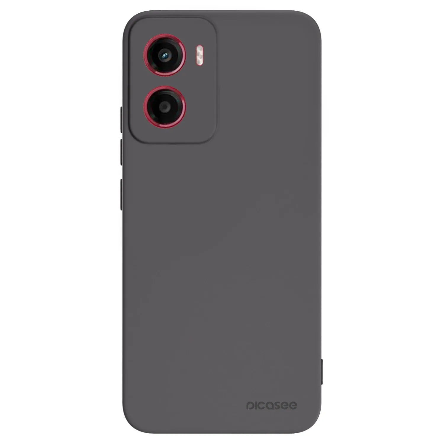 Picasee crna silikonska maskica za Motorola Moto G05 - Clear