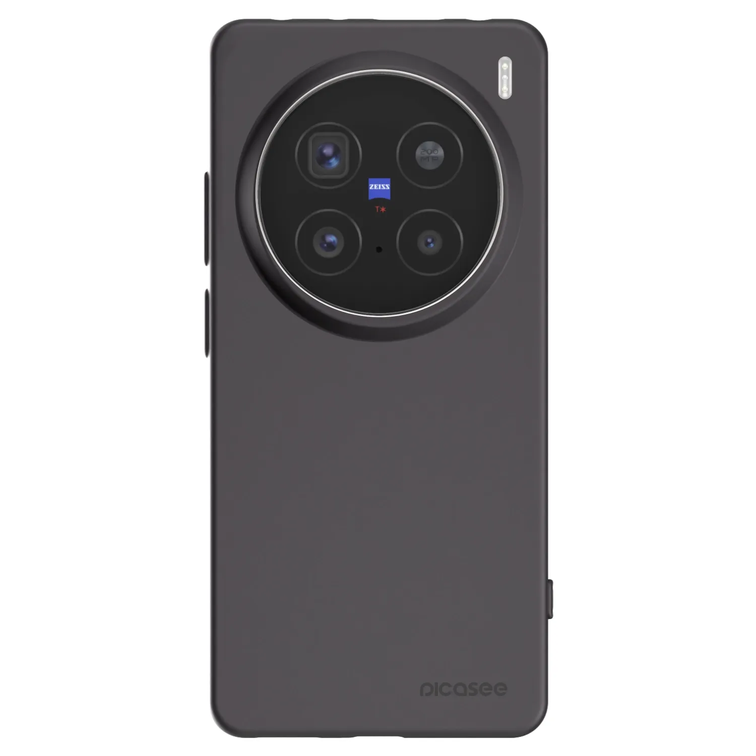 Picasee crna silikonska maskica za Vivo X200 Pro - Clear
