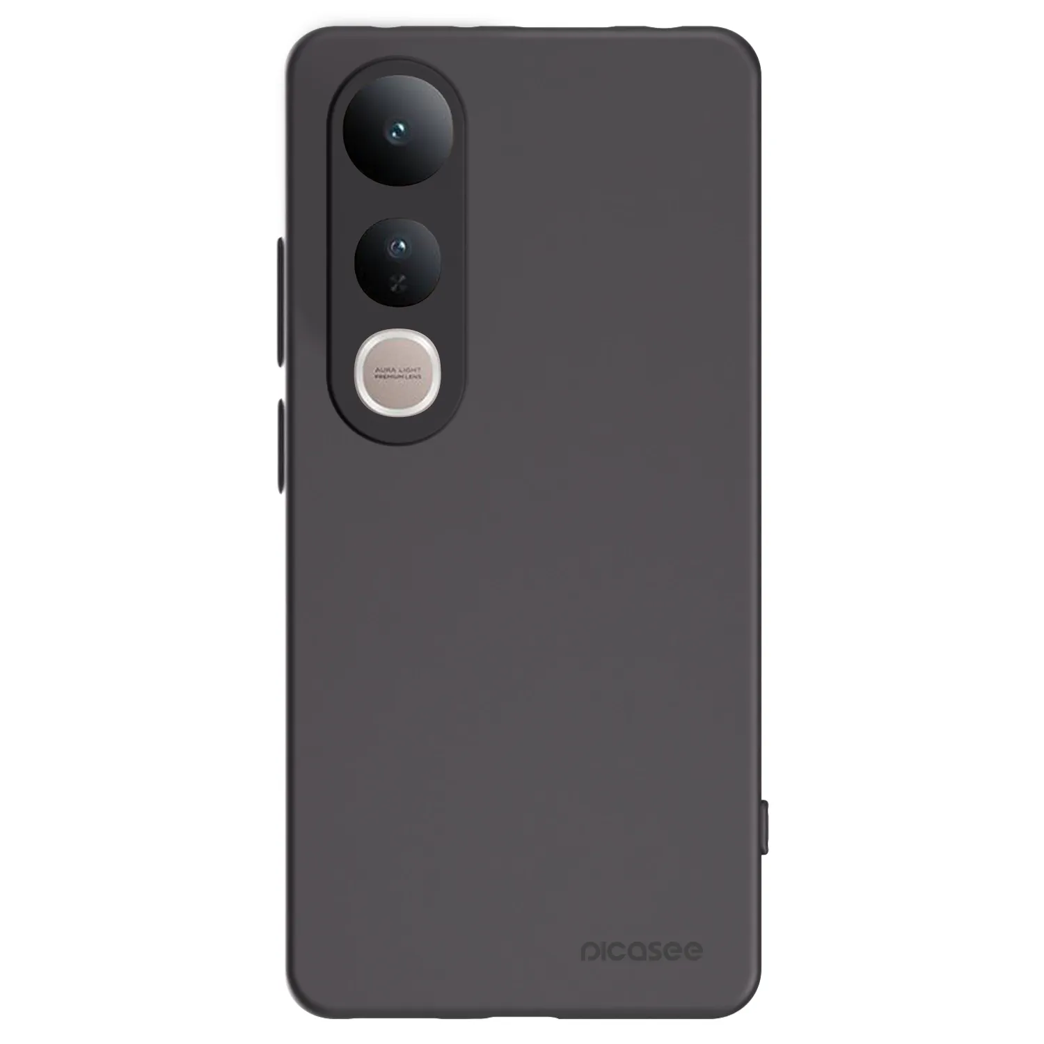 Picasee crna silikonska maskica za Vivo V50 Lite 5G - Clear