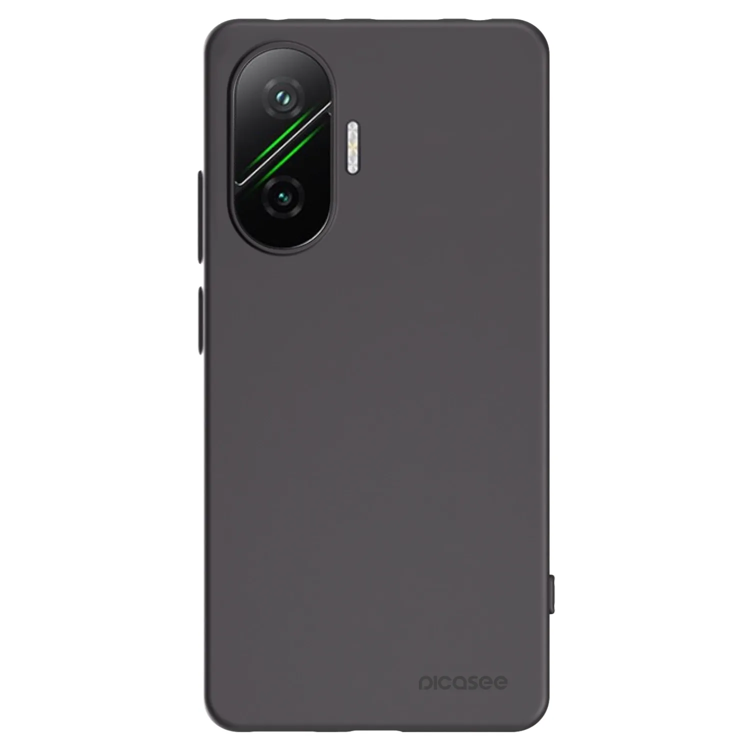 Picasee crna silikonska maskica za Xiaomi Poco F7 5G - Clear
