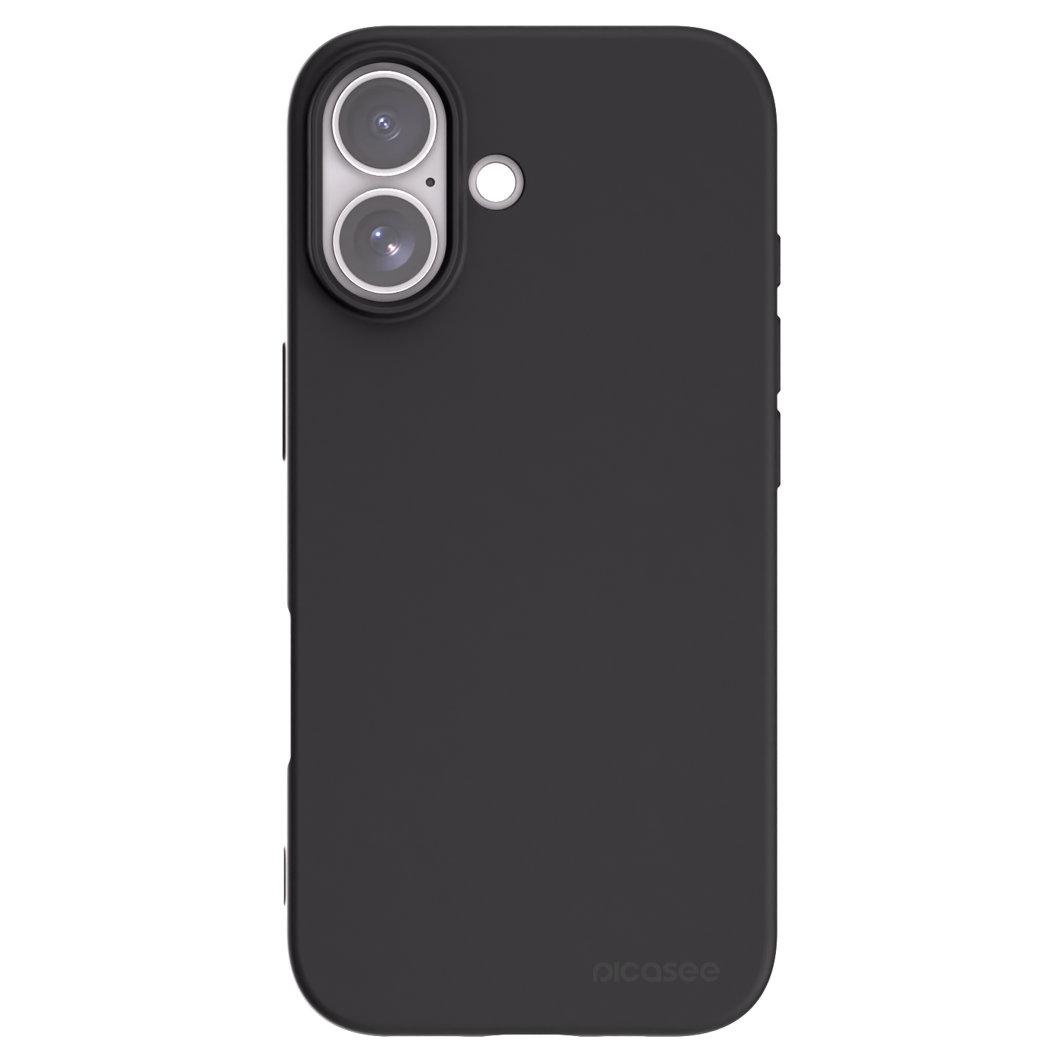 Picasee crna silikonska maskica za Apple iPhone 17 - Clear