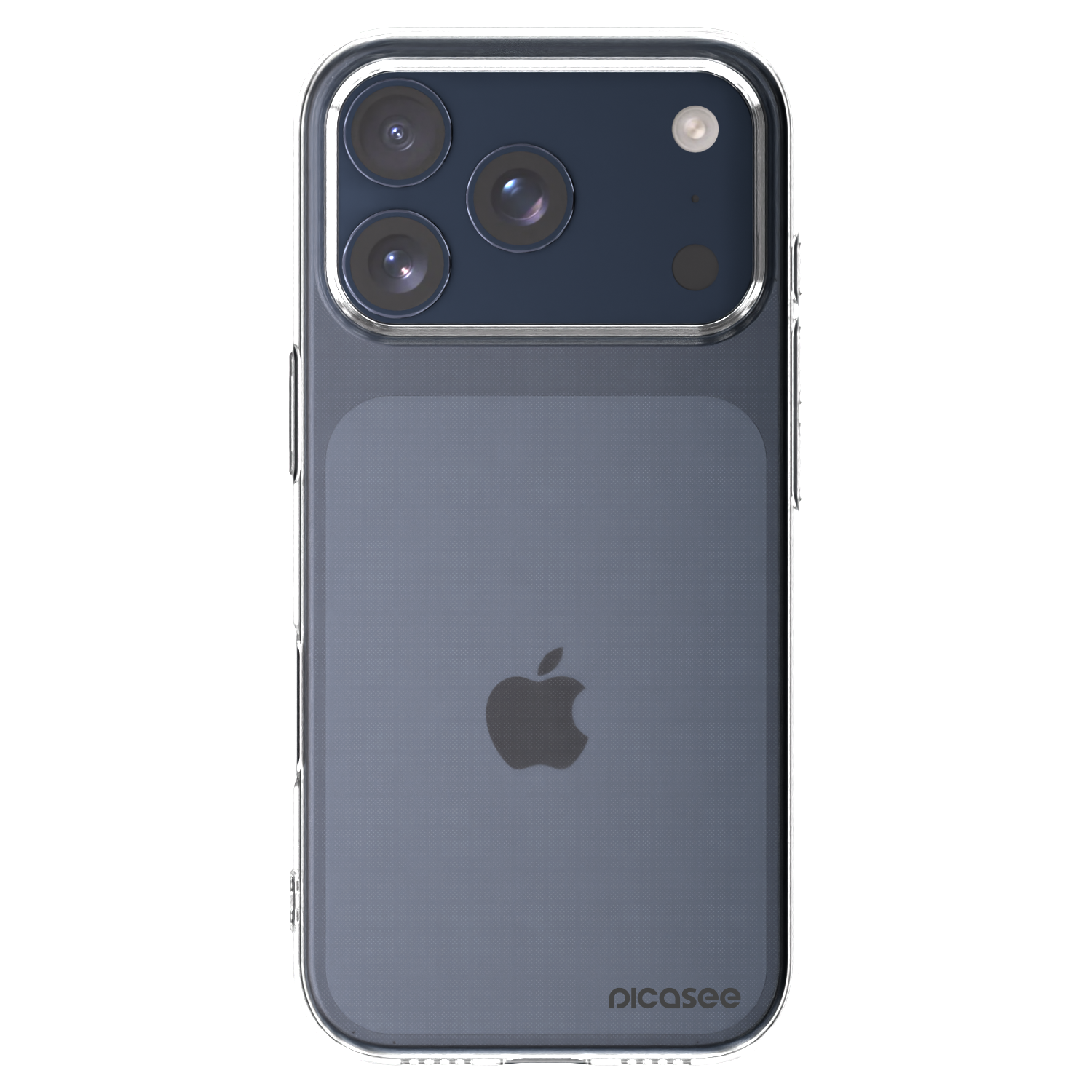 Picasee silikonska prozirna maskica za Apple iPhone 17 Pro - Clear