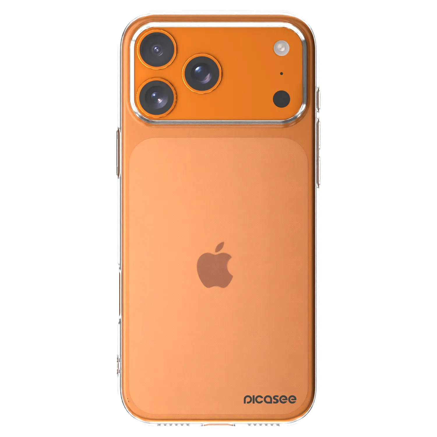 Picasee silikonska prozirna maskica za Apple iPhone 17 Pro Max - Clear