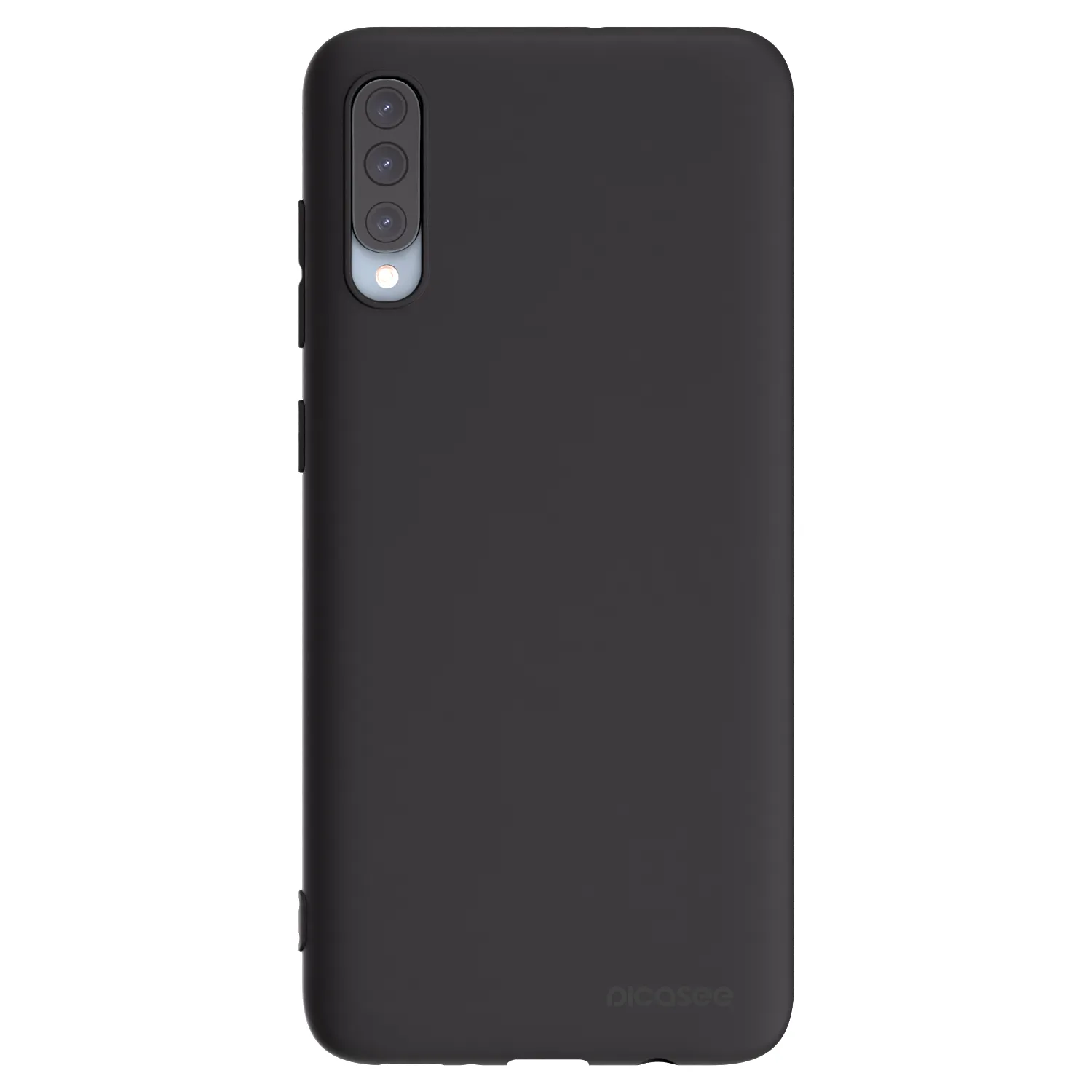 Picasee crna silikonska maskica za Samsung Galaxy A70 A705F - Clear