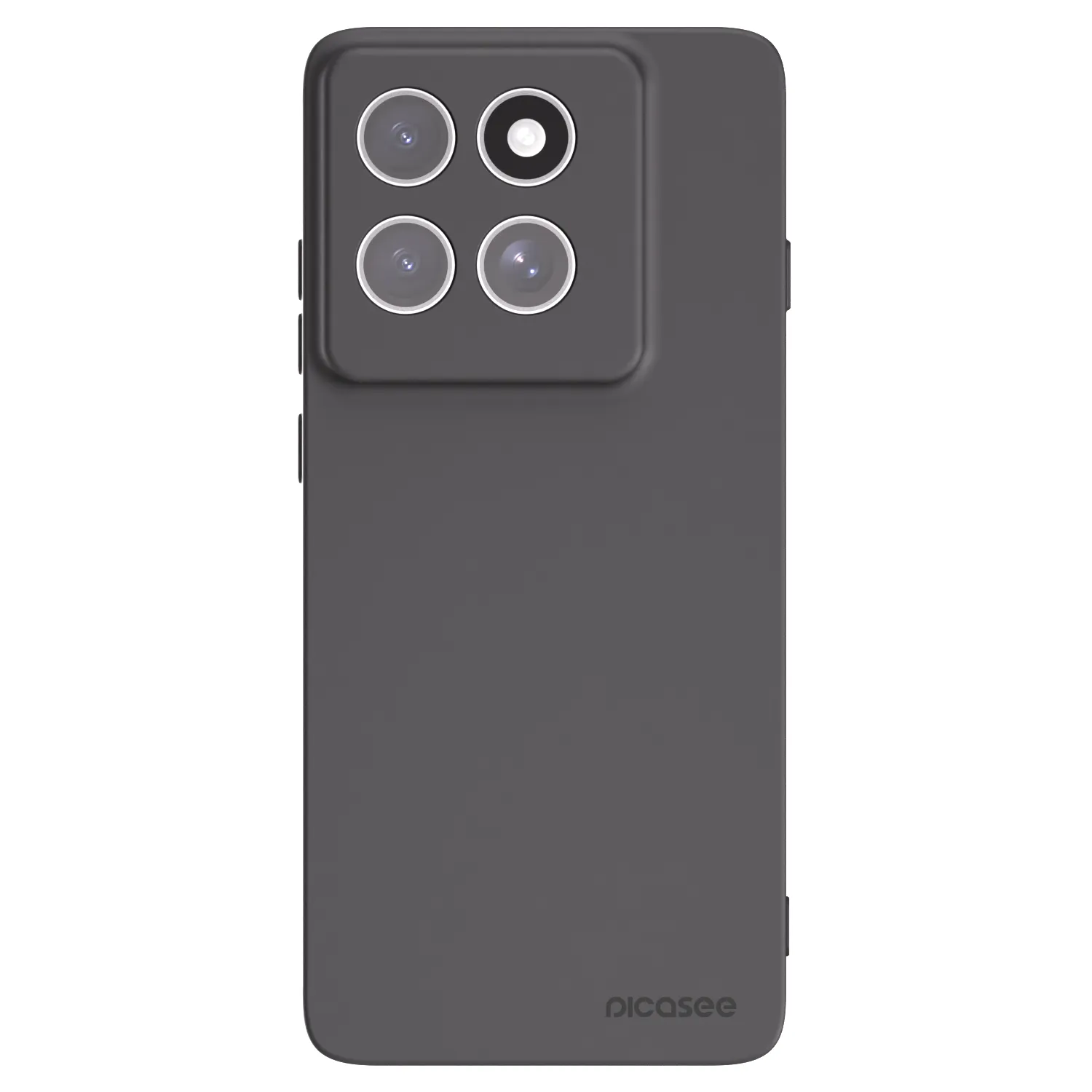 Picasee crna silikonska maskica za Motorola Edge 60 Pro - Clear