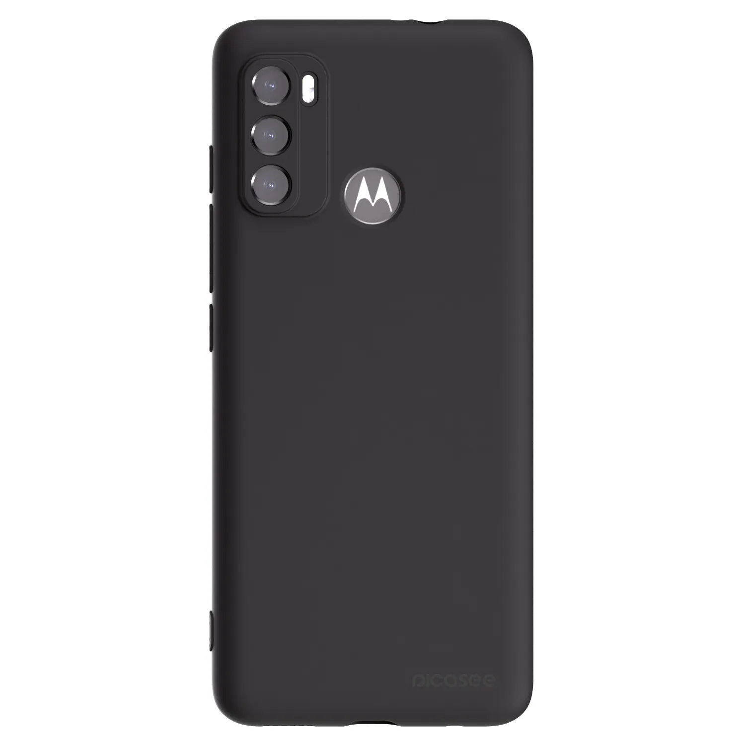 Picasee crna silikonska maskica za Motorola Edge 60 5G - Clear