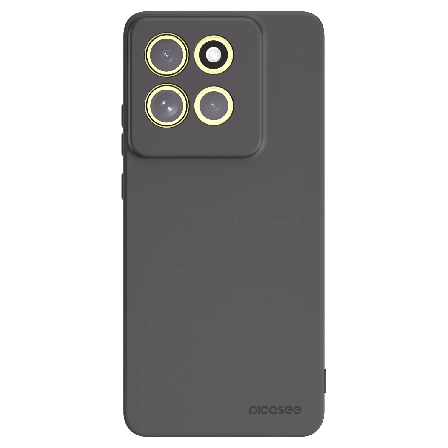 Picasee crna silikonska maskica za Motorola Moto G86 5G - Clear
