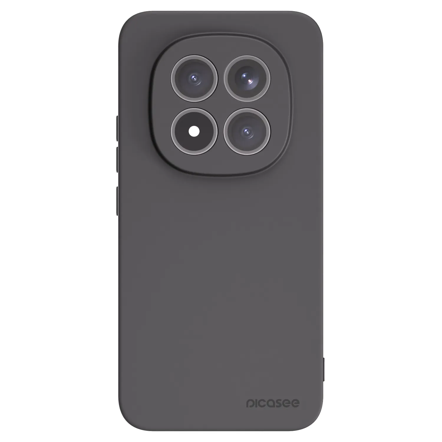 Picasee crna silikonska maskica za Xiaomi Redmi Note 15 Pro+ - Clear