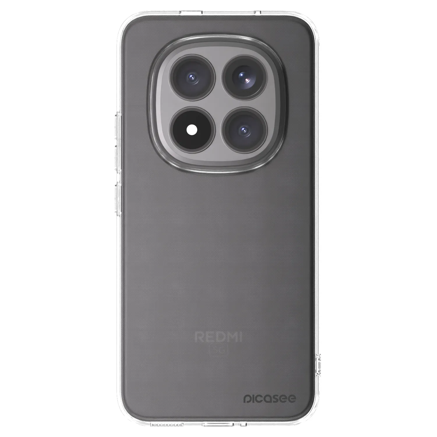 Picasee silikonska prozirna maskica za Xiaomi Redmi Note 15 Pro+ - Clear