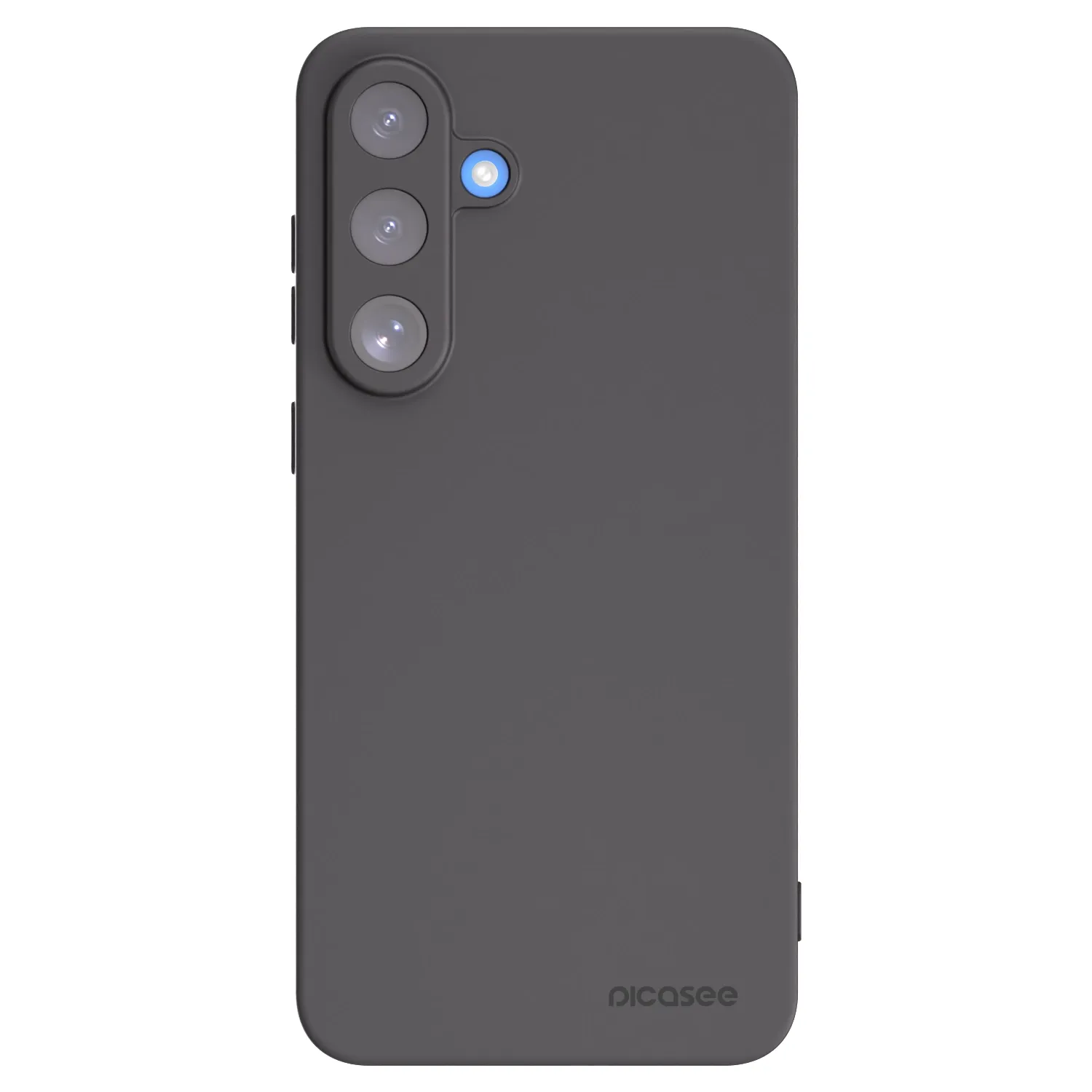 Picasee crna silikonska maskica za Samsung Galaxy S25 FE 5G - Clear