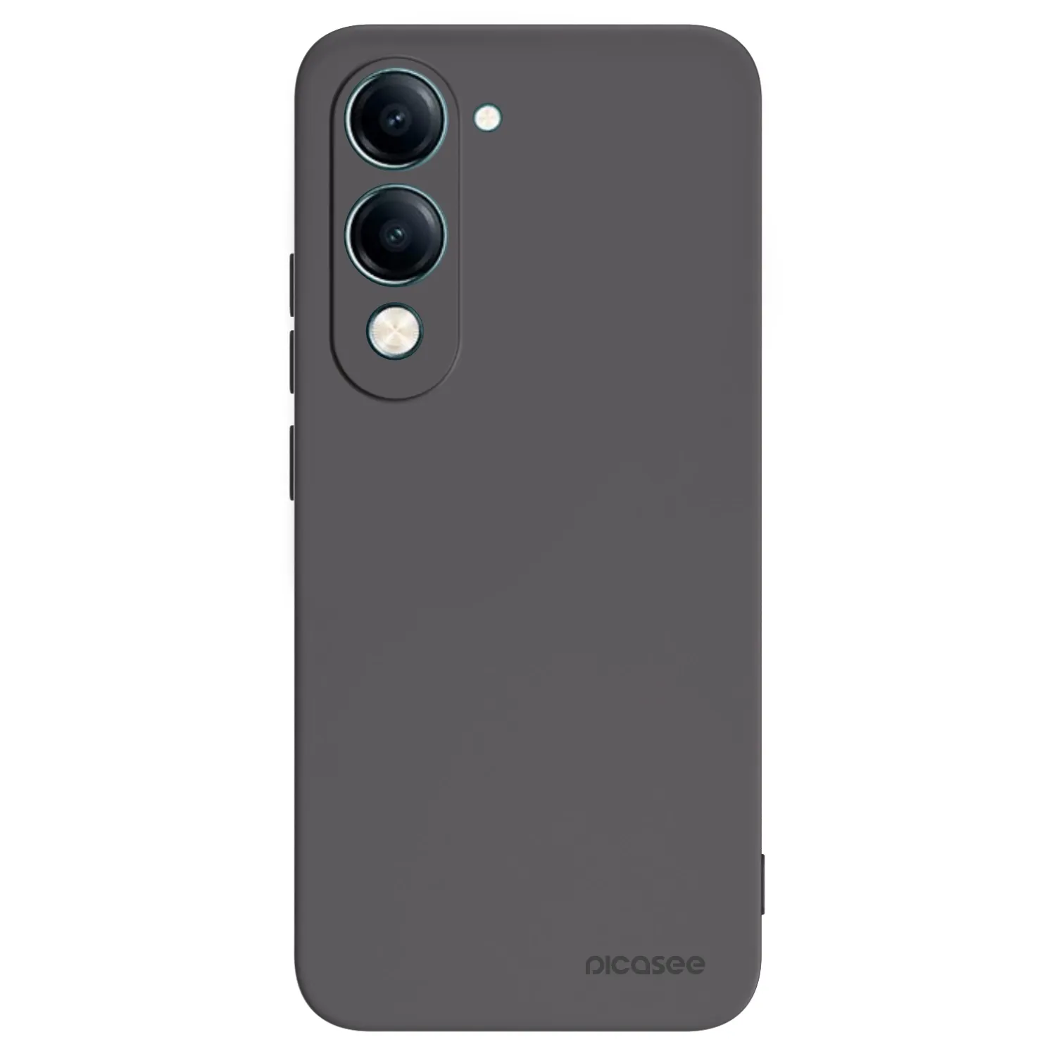 Picasee crna silikonska maskica za Vivo Y29s 5G - Clear