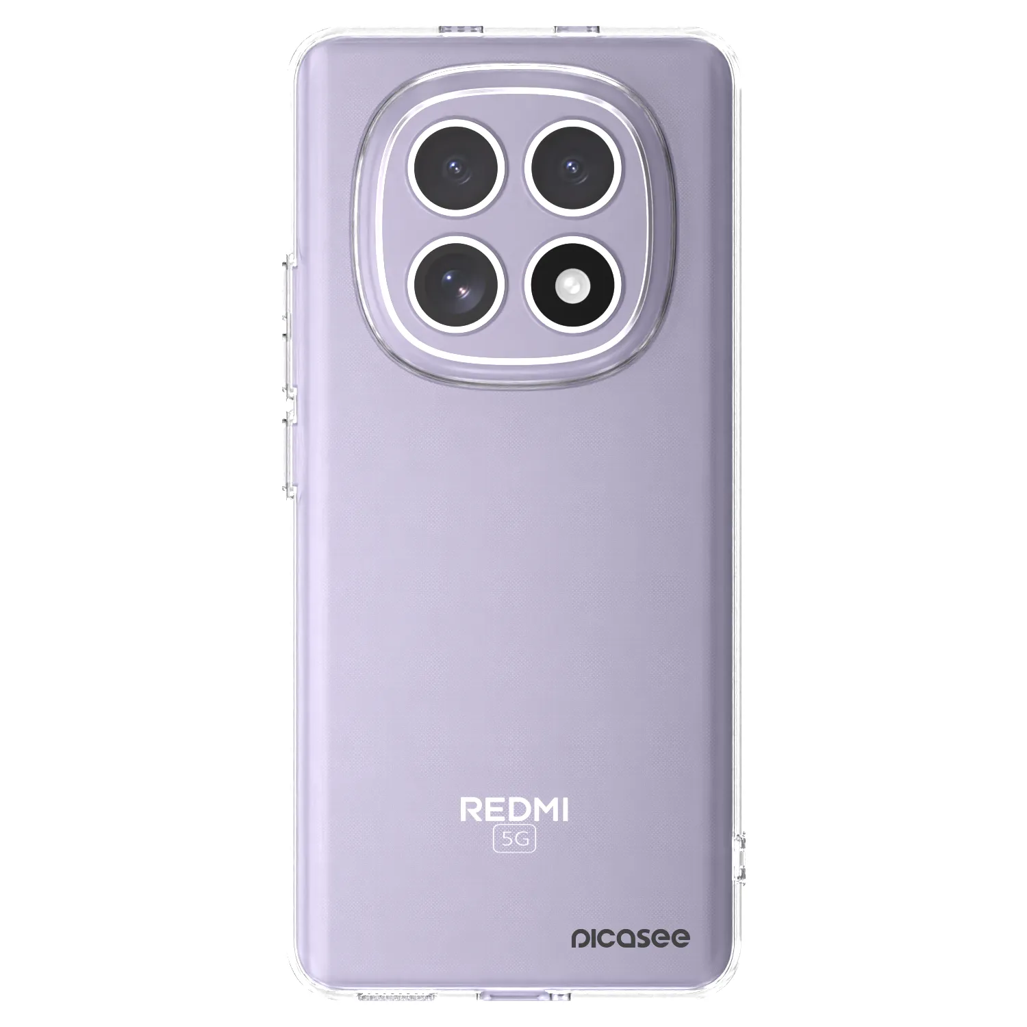 Picasee silikonska prozirna maskica za Xiaomi Redmi Note 15 - Clear
