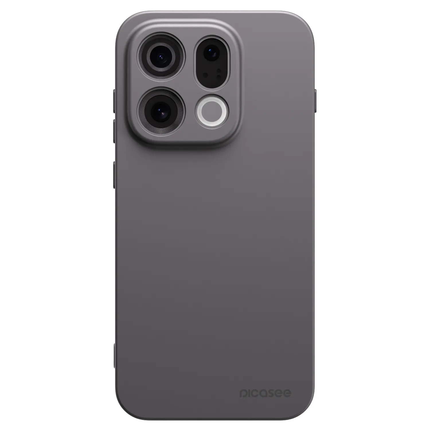 Picasee crna silikonska maskica za OPPO Find X9 - Clear