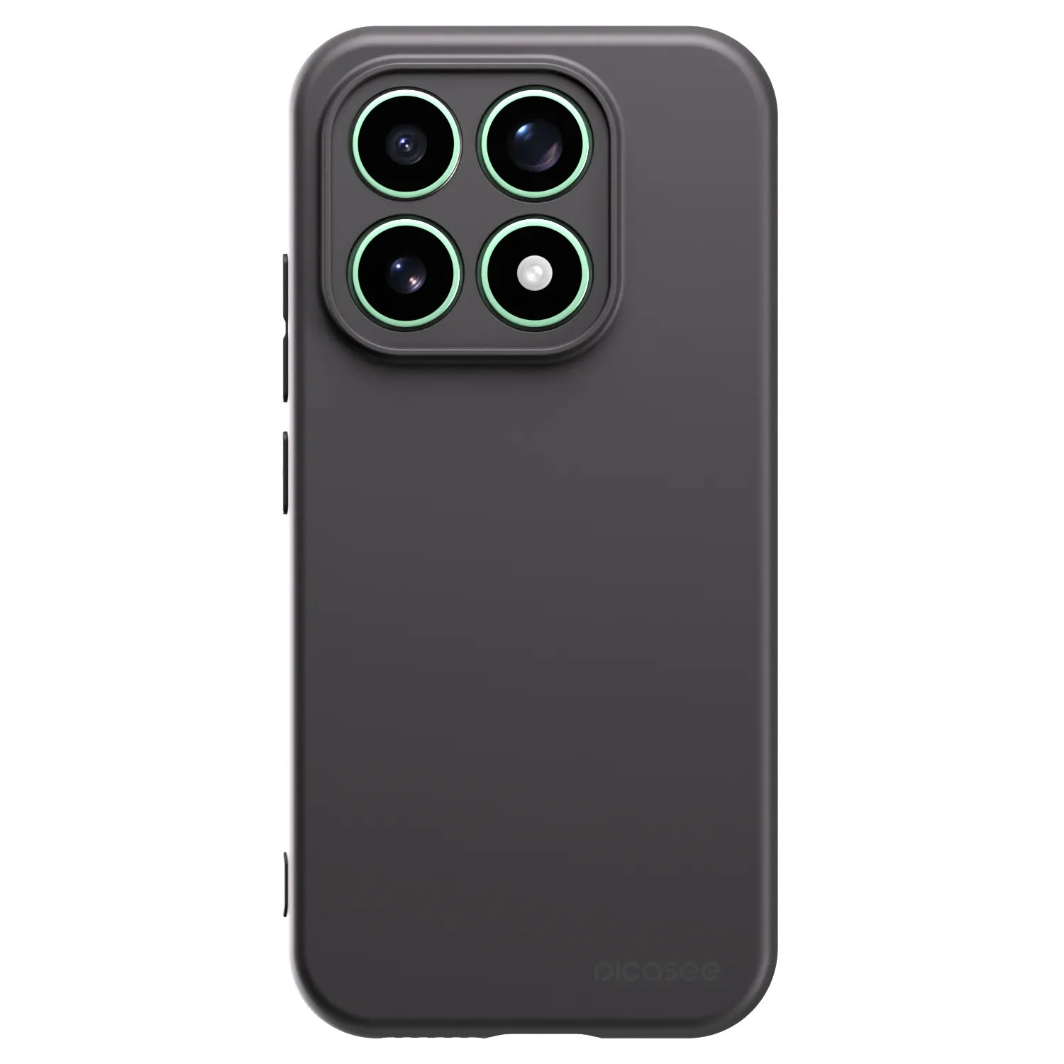 Picasee crna silikonska maskica za Xiaomi 17 - Clear
