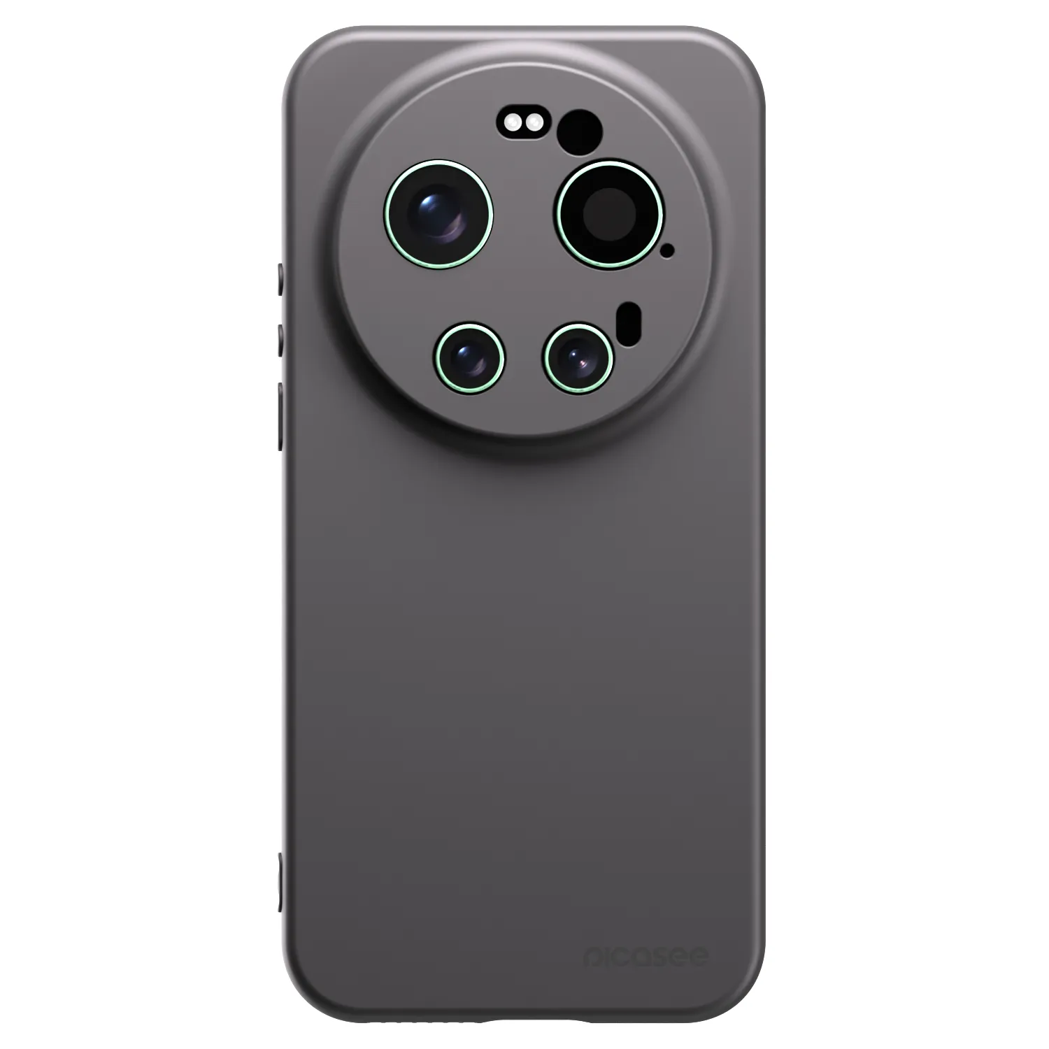 Picasee crna silikonska maskica za Xiaomi 17 Ultra - Clear