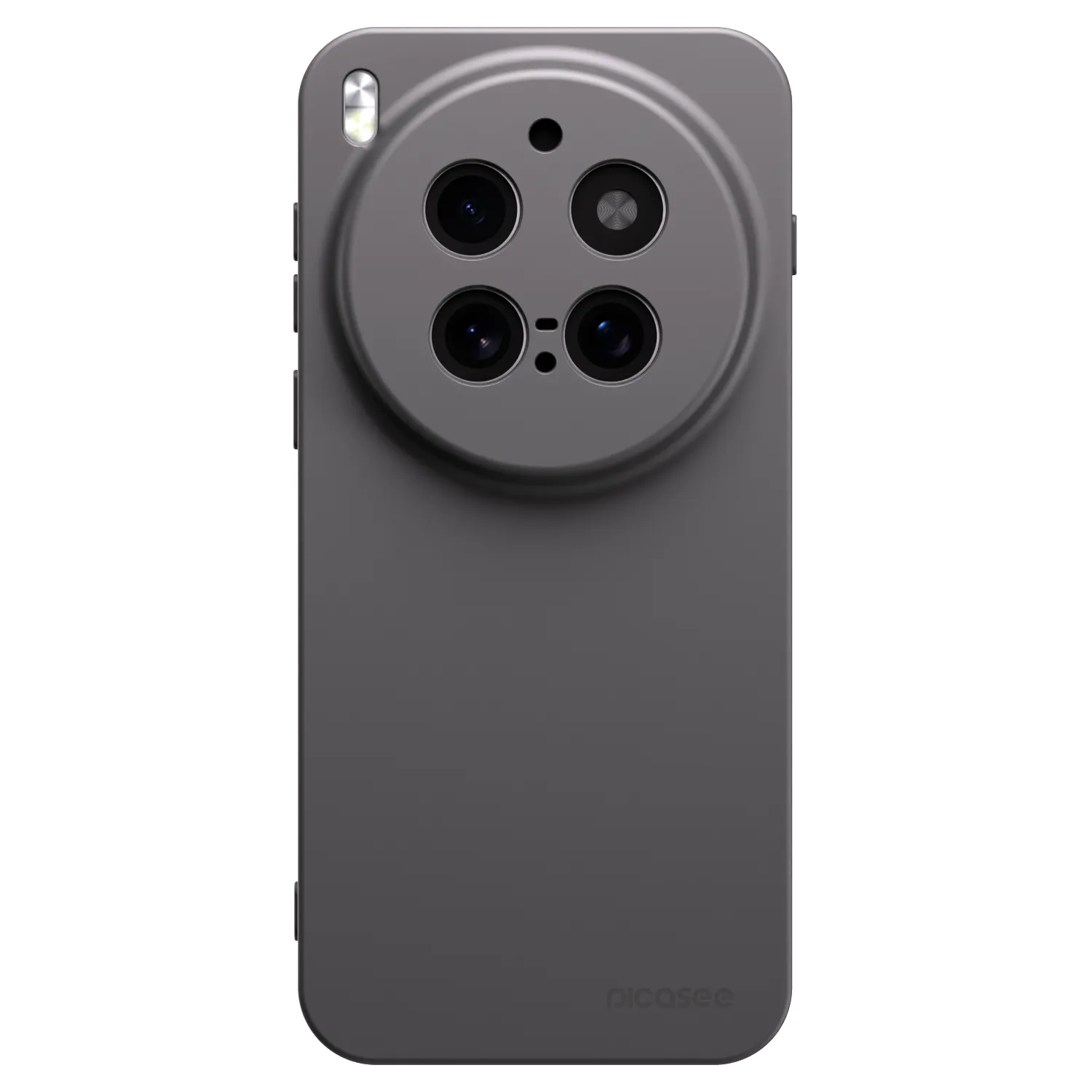 Picasee crna silikonska maskica za Vivo X300 Pro - Clear