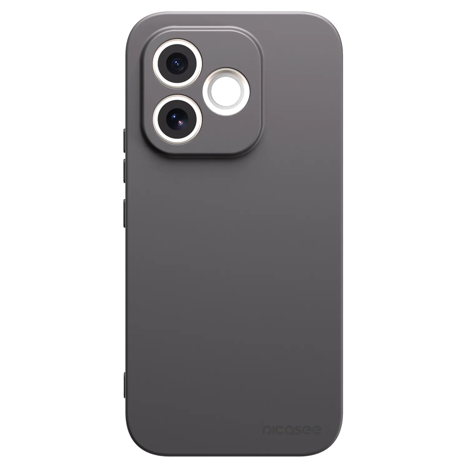 Picasee crna silikonska maskica za Honor 600 Lite - Clear