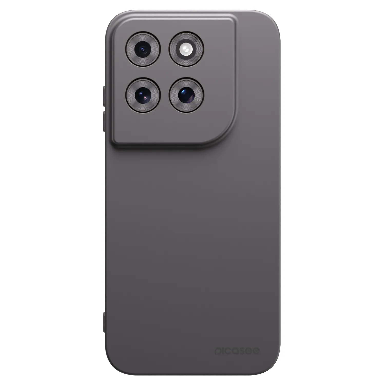Picasee crna silikonska maskica za Motorola Moto G77 - Clear