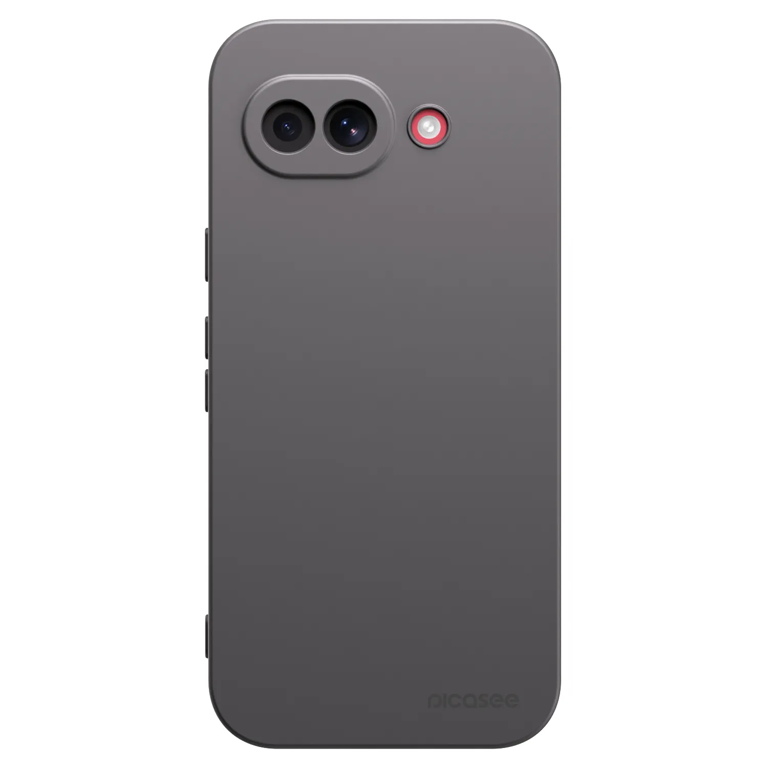 Picasee crna silikonska maskica za Google Pixel 10a - Clear
