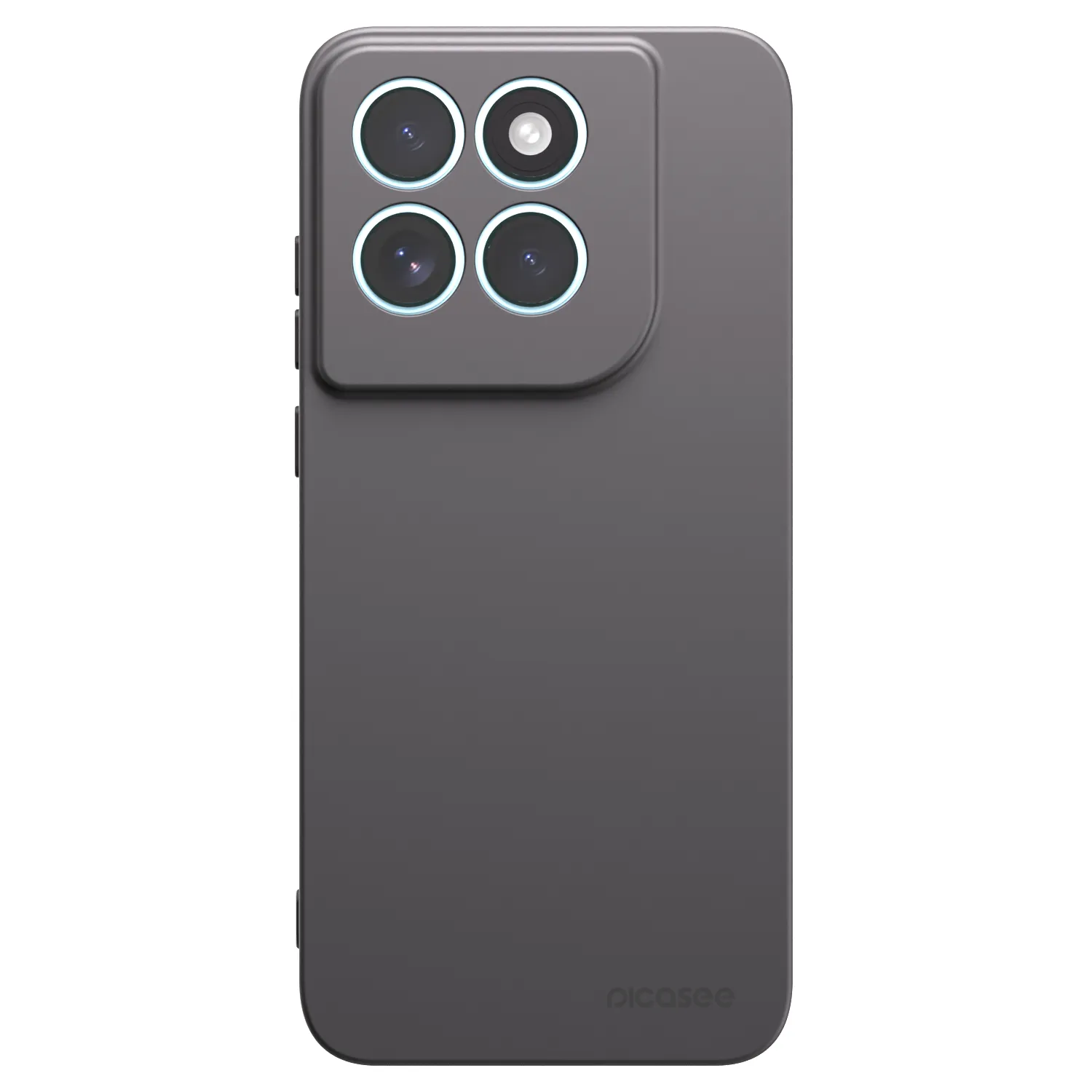 Picasee crna silikonska maskica za Motorola Edge 70 Fusion - Clear