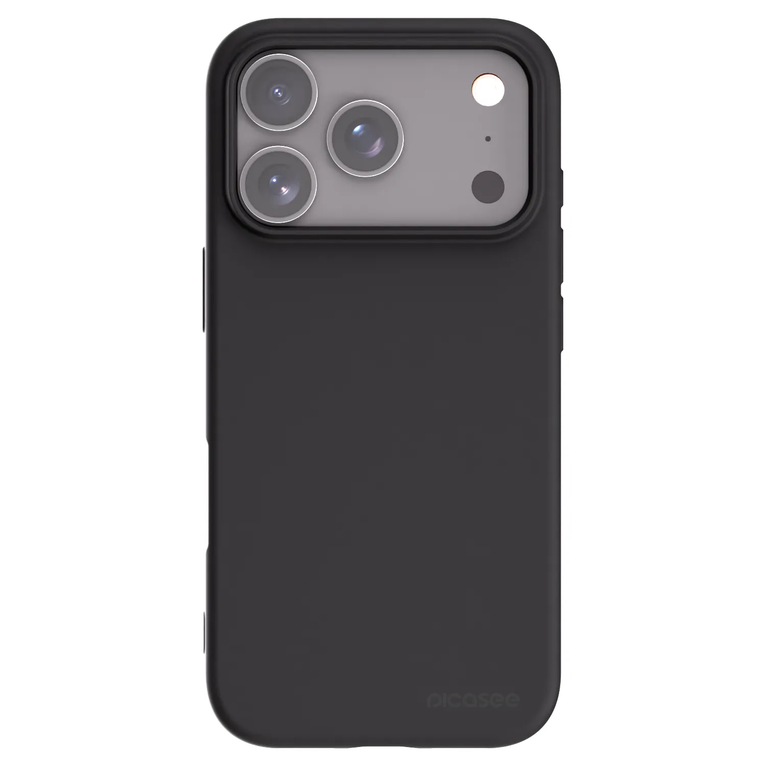 Picasee crna silikonska maskica za Apple iPhone 18 Pro - Clear