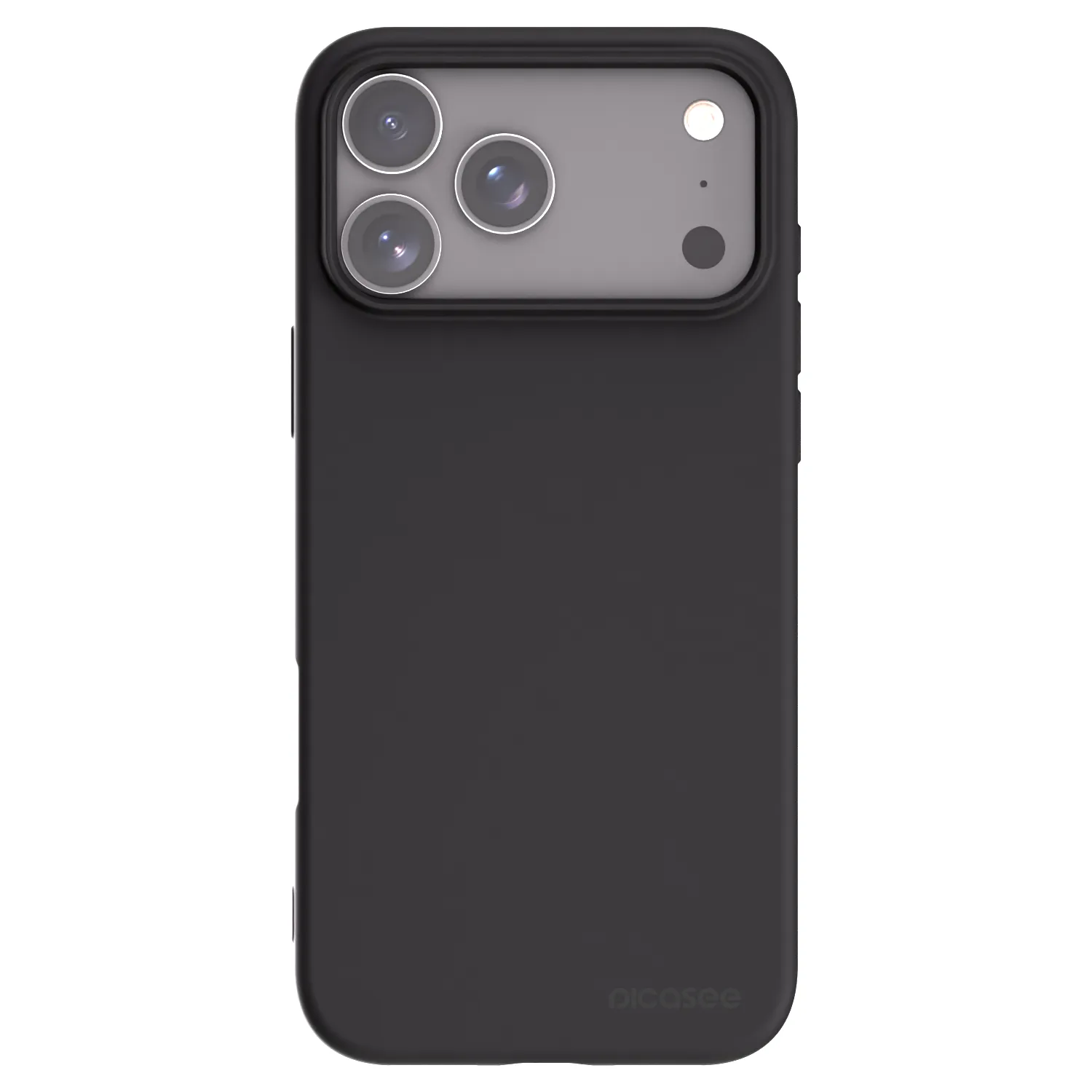 Picasee crna silikonska maskica za Apple iPhone 18 Pro Max - Clear