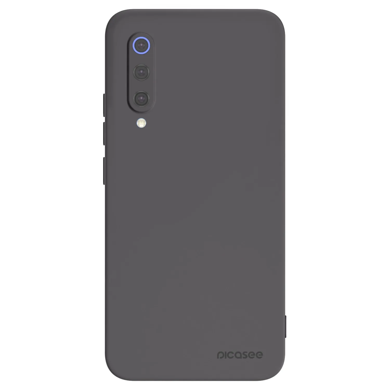 Picasee crna silikonska maskica za Xiaomi Mi 9 SE - Clear