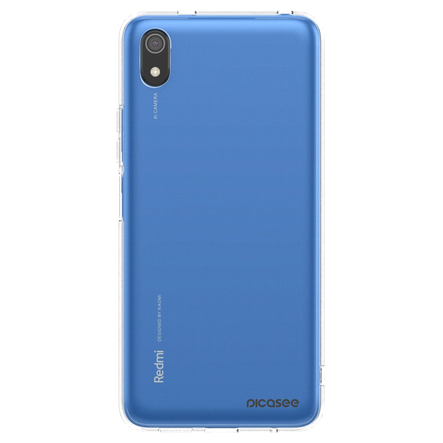Picasee silikonska prozirna maskica za Xiaomi Redmi 7A - Clear