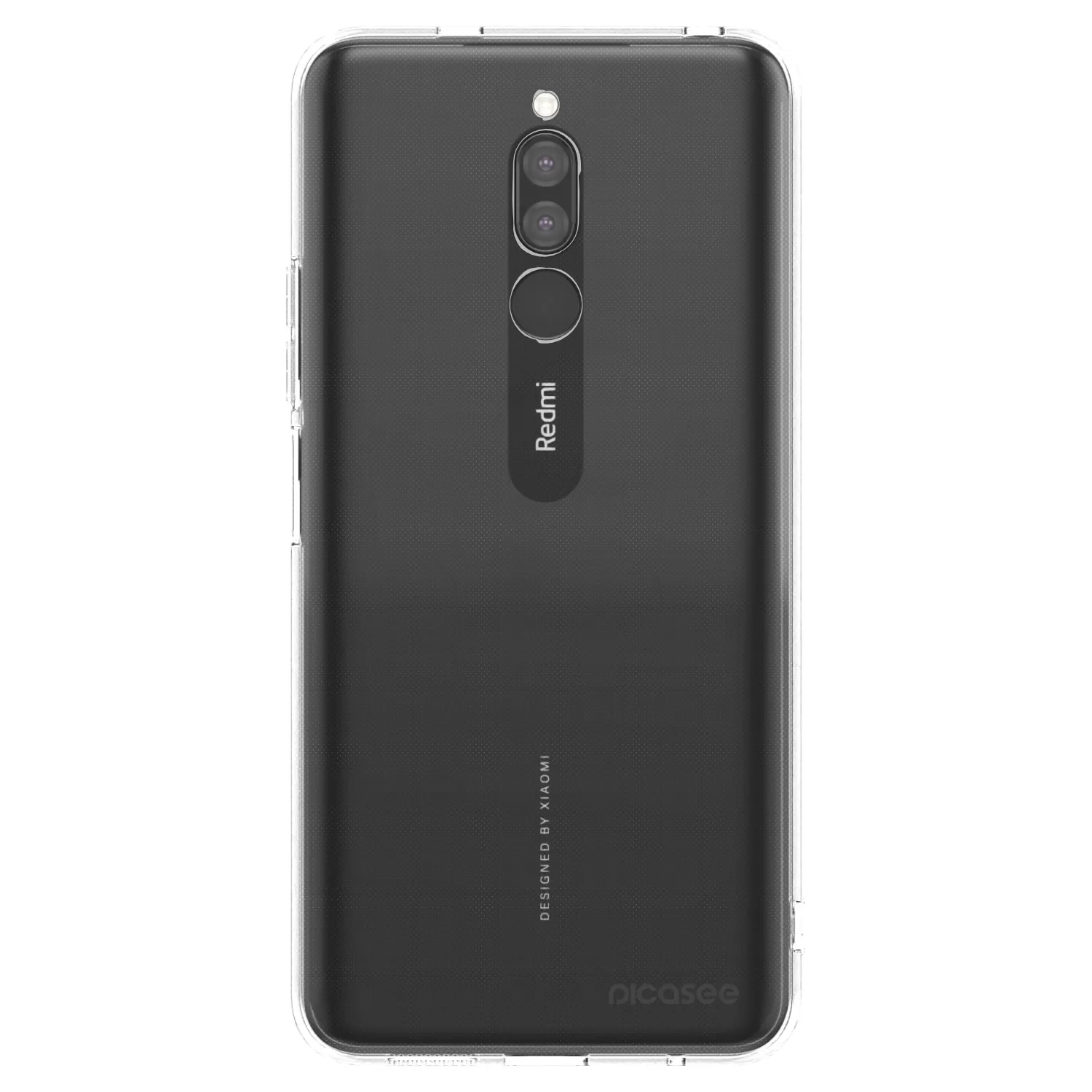 Picasee silikonska prozirna maskica za Xiaomi Redmi 8 - Clear