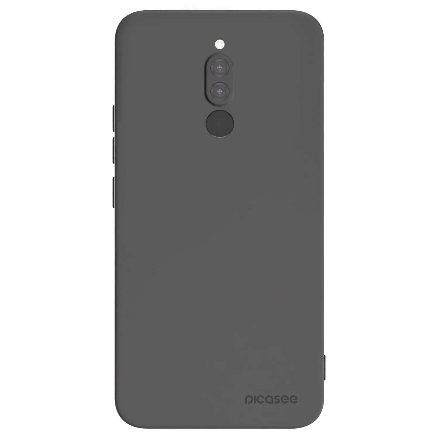 Picasee crna silikonska maskica za Xiaomi Redmi 8 - Clear