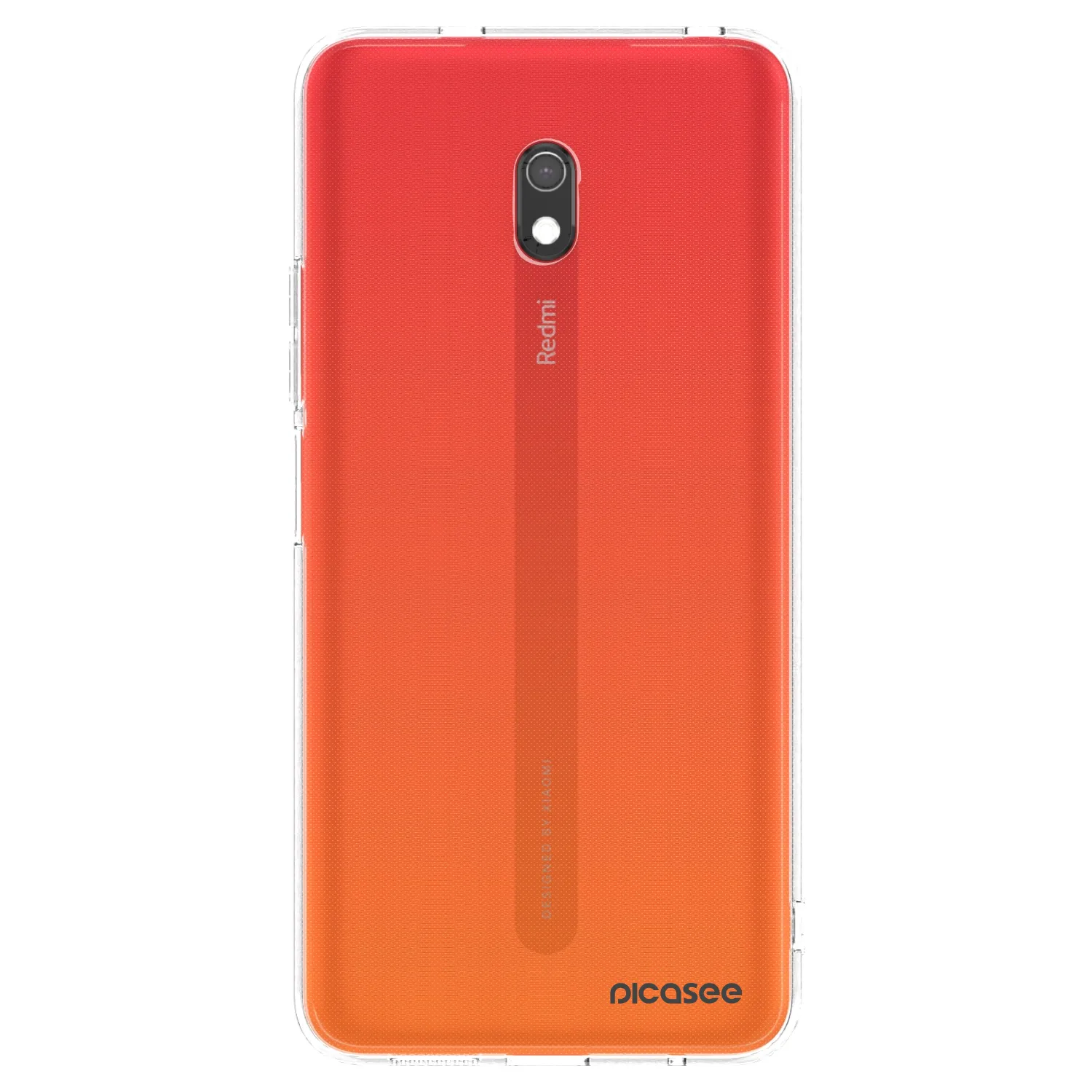 Picasee silikonska prozirna maskica za Xiaomi Redmi 8A - Clear