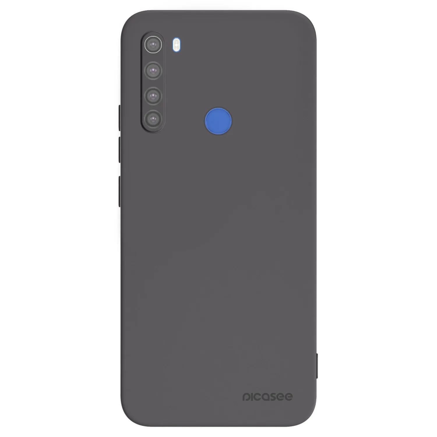 Picasee crna silikonska maskica za Xiaomi Redmi Note 8T - Clear