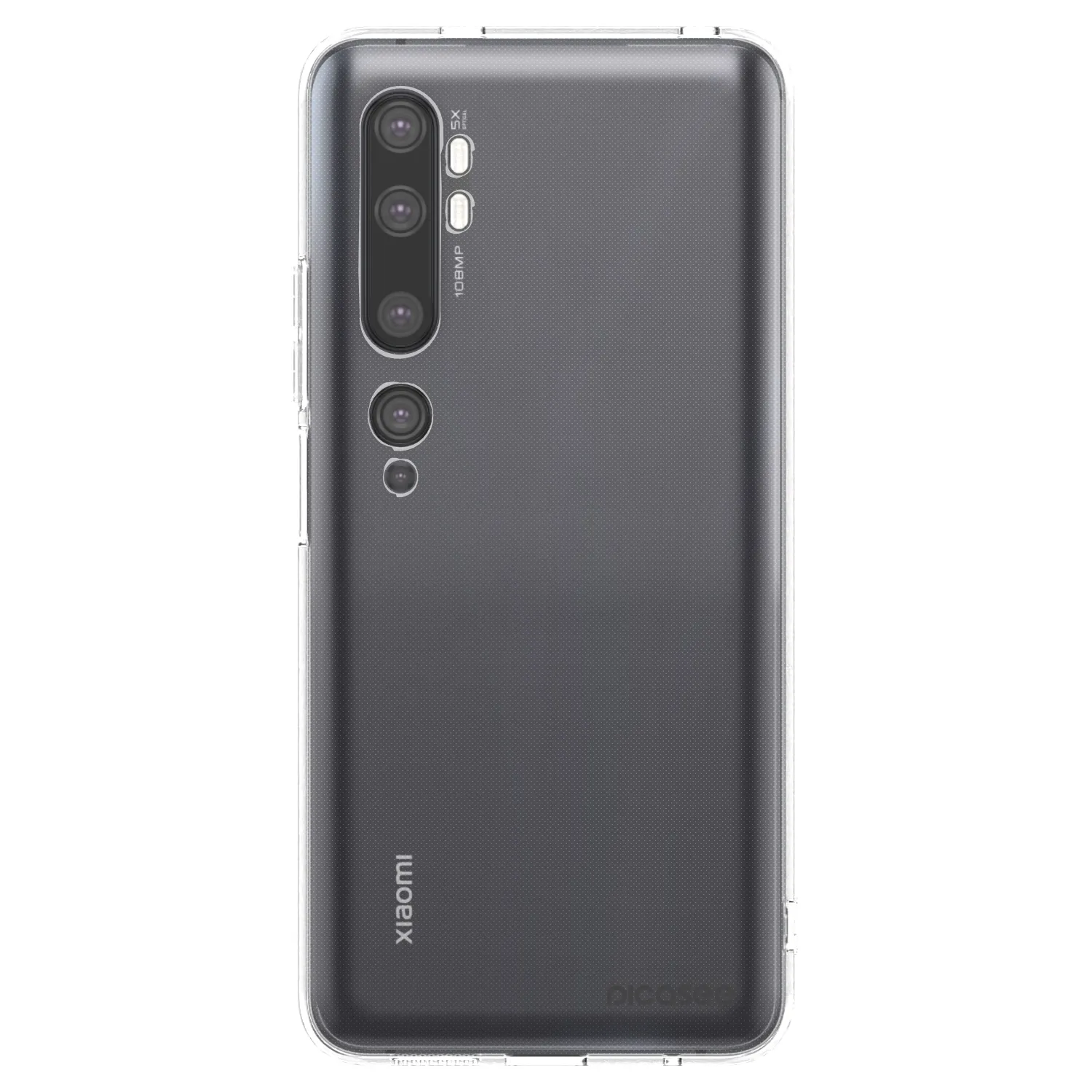 Picasee silikonska prozirna maskica za Xiaomi Mi Note 10 (Pro) - Clear