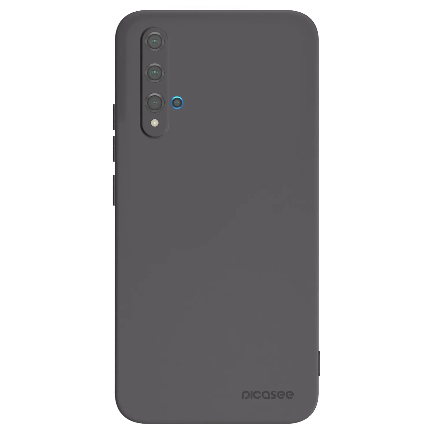 Picasee crna silikonska maskica za Huawei Nova 5T - Clear