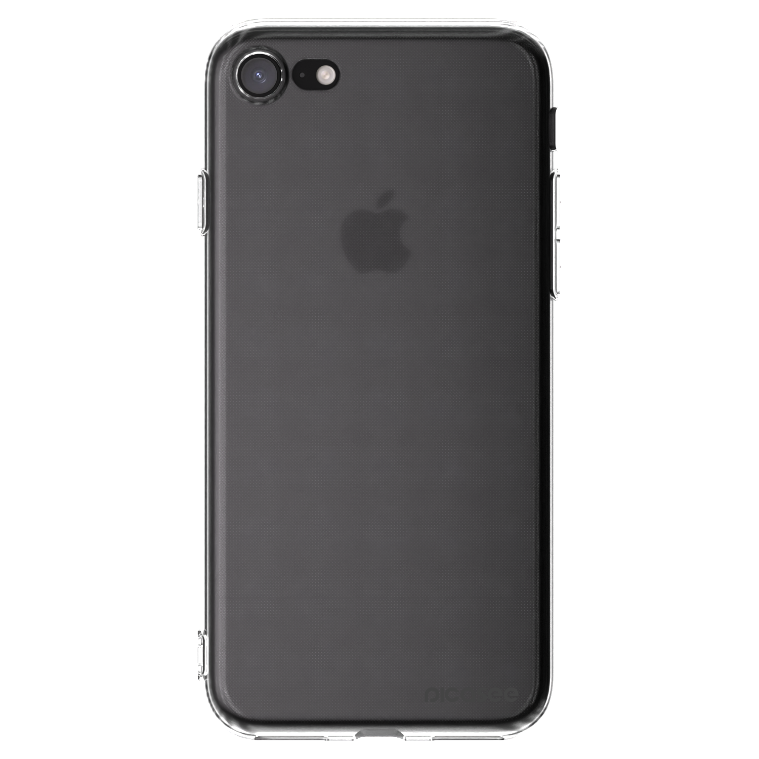 Picasee silikonska prozirna maskica za Apple iPhone SE 2020 - Clear