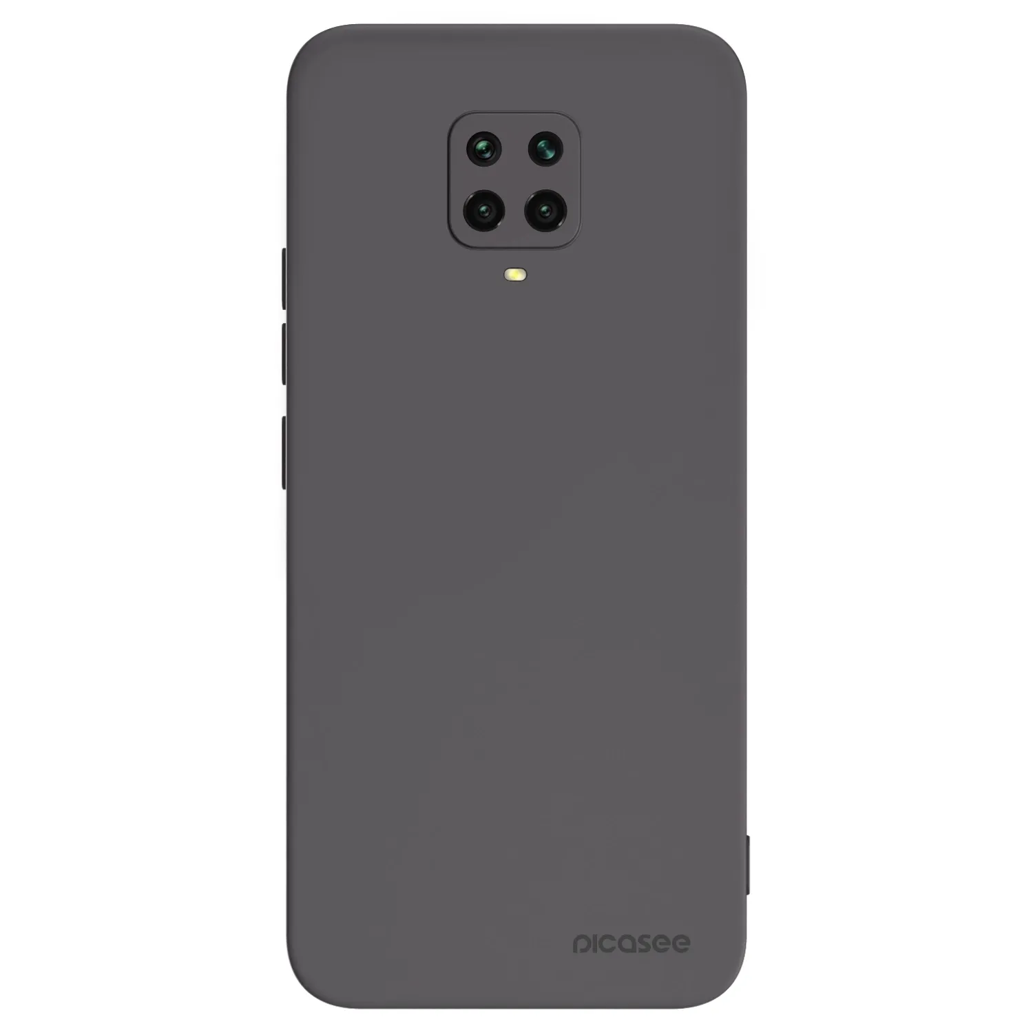 Picasee crna silikonska maskica za Xiaomi Redmi Note 9 Pro - Clear
