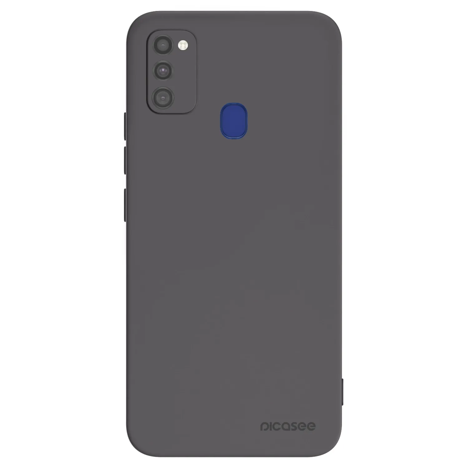 Picasee crna silikonska maskica za Samsung Galaxy M21 M215F - Clear