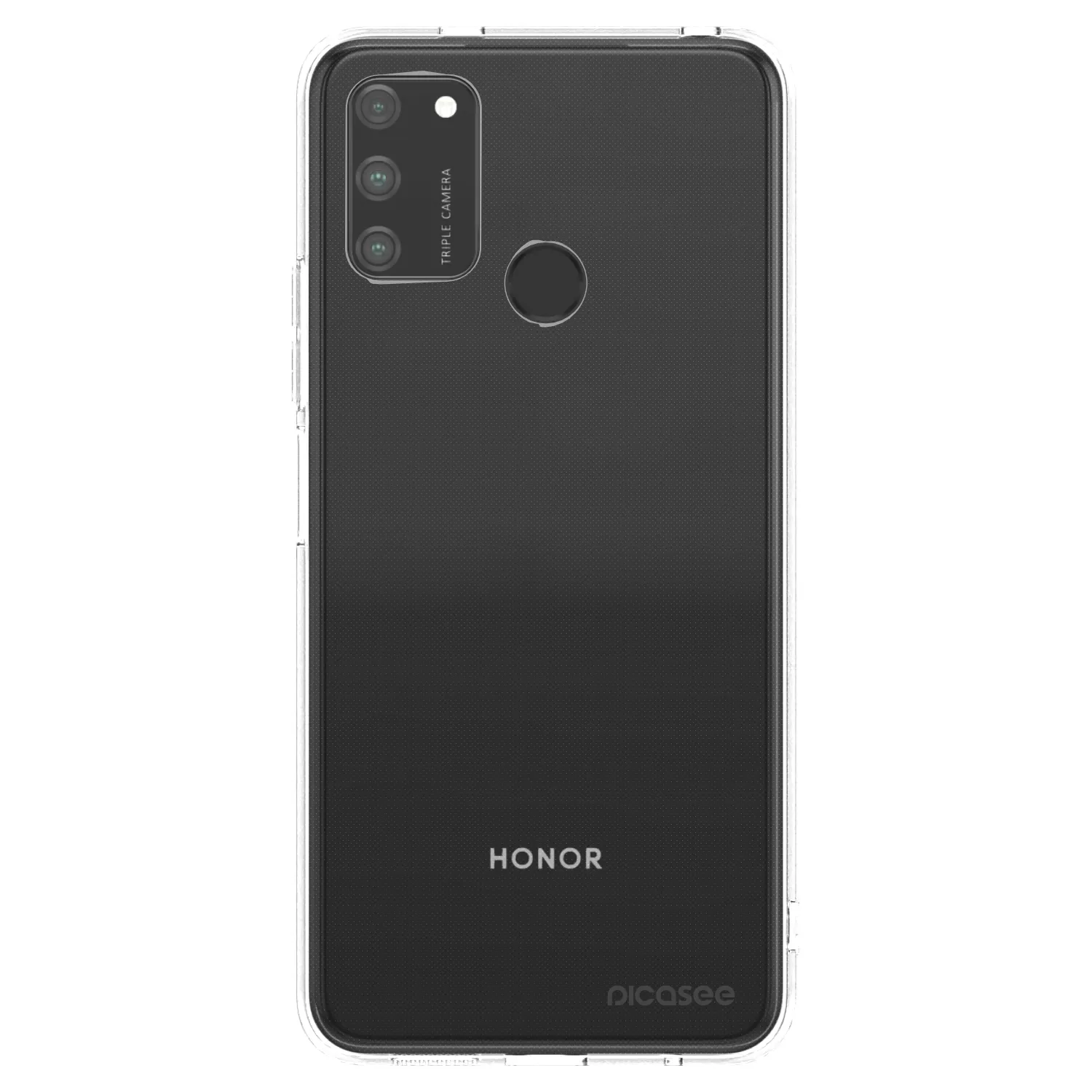Picasee silikonska prozirna maskica za Honor 9A - Clear