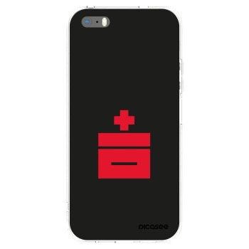 Picasee silikonska prozirna maskica za Apple iPhone 5/5S/SE - Le Plastenciaga